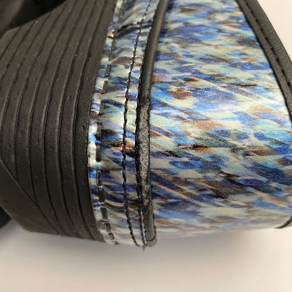 Dansko Womens‎ LT Pro Blue Waves Clogs Size 39 EU 8.5-9 US - Picture 9 of 10